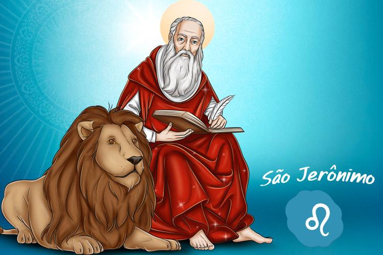São Jerônimo é o santo protetor do signo de Leão. Reze para ele e receba as bênçãos dos céus para tudo aquilo que precisa!