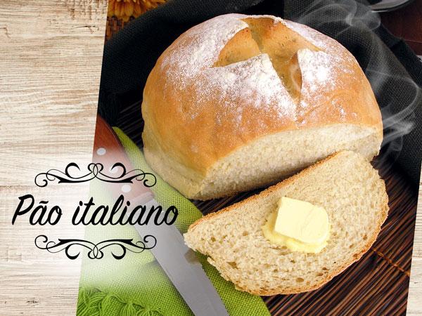 O pão italiano é um clássico da padaria. Aprenda passo a passo a fazer esse delicioso pão que fica com a casca crocante e supermacio por dentro. Imperdível!
