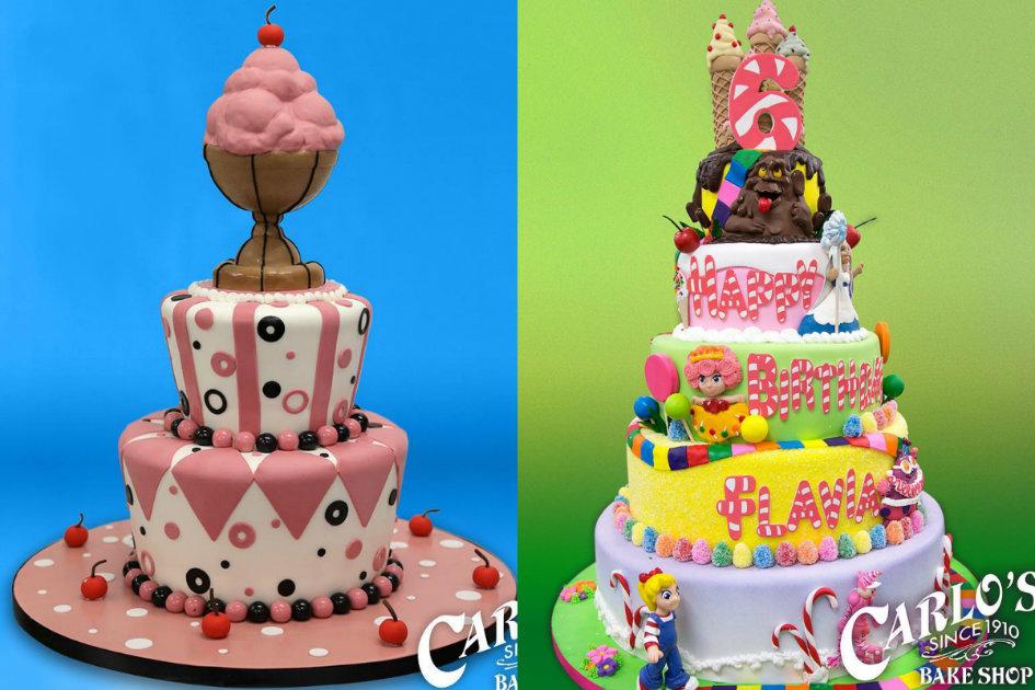 Veja a galeria de fotos com 12 bolos do Cake Boss para comer com os olhos e sonhar com uma visita à confeitaria mais famosa da televisão!