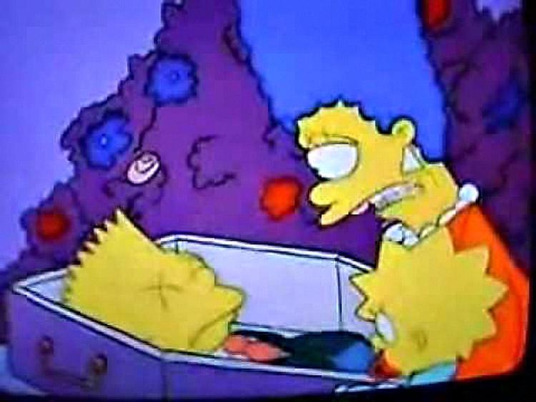 A morte de Bart Simpson: conheça essa história aterrorizante 