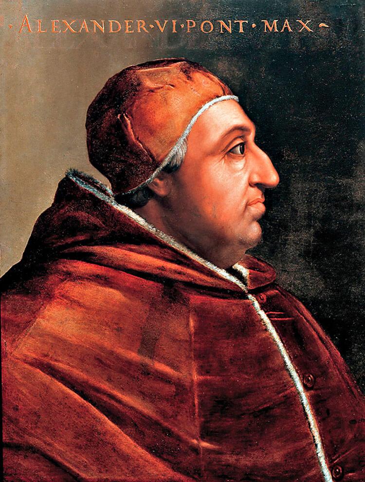 As polêmicas sobre Alexandre VI começaram logo em sua escolha como pontífice, uma vez que sua eleição teve compra de votos dos cardeais no conclave