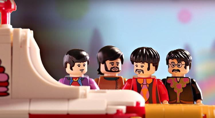 LEGO divulga caixa inspirada em The Beatles e Yellow Submarine 
