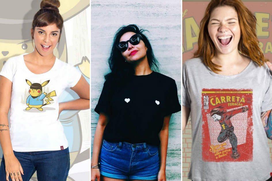 10 estampas de camisetas criativas para ter no guarda-roupa 