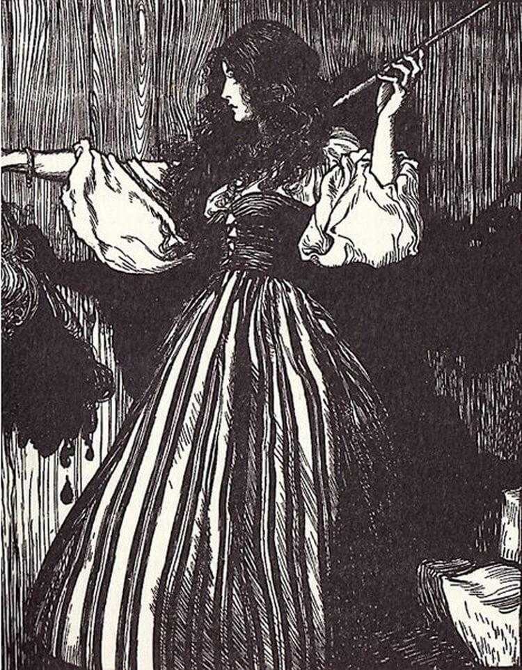 O conto do amado Rolando, dos irmãos Grimm, narra a história de uma bruxa que desejava assassinar a enteada, em mais um enredo em que a madrasta é a vilã
