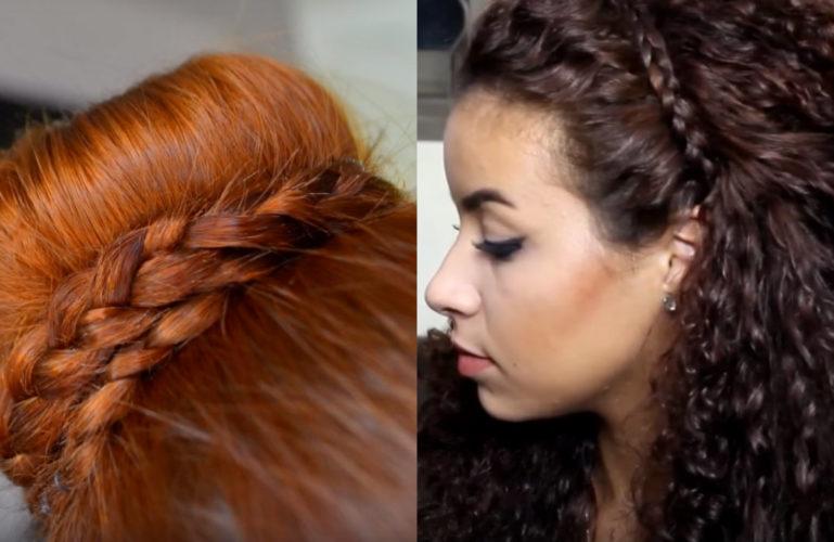 Tranças são versáteis para diversos eventos e ficam lindas em todo tipo de cabelo. Por isso, aprenda a fazer 6 penteados com vídeos de tutoriais!