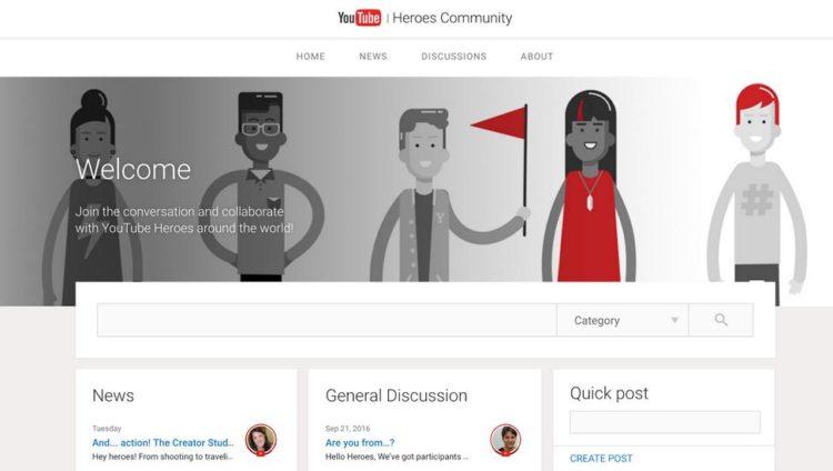 O YouTube lançou um programa onde seus usuários podem colaborar voluntariamente para melhorias no site. Conheça melhor a proposta do YouTube Heroes!