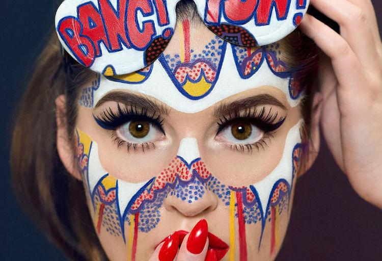 Conheça a maquiagem criativa de Andrea Reed no Instagram! 