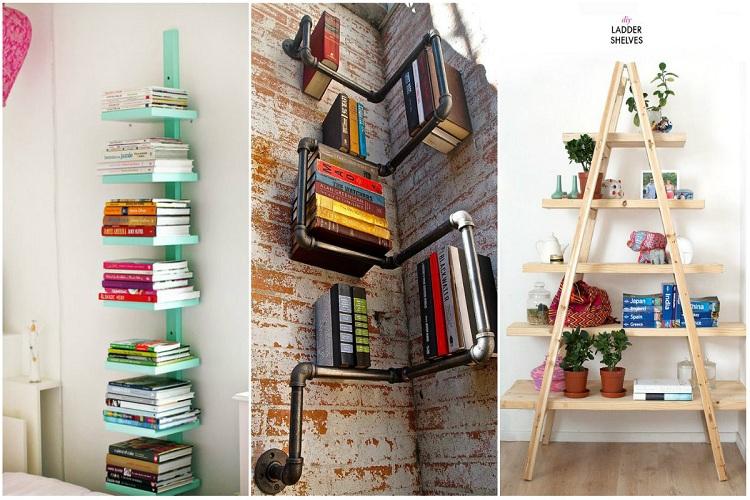 Se você ama livros e coleciona objetos nada melhor que deixá-los à mostra em uma estante na sala ou quarto. Confira 9 modelos de estantes: