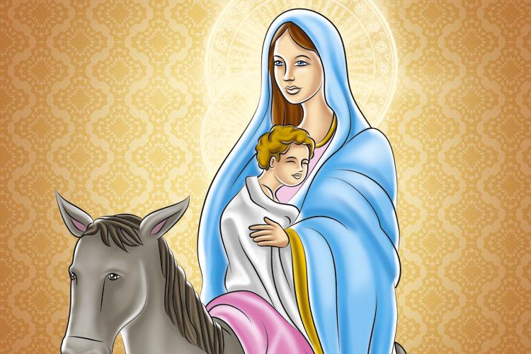 Peça a intercessão para Nossa Senhora do Desterro e tenha uma vida abençoada. Ela também é conhecida por interceder por mulheres no momento do parto!