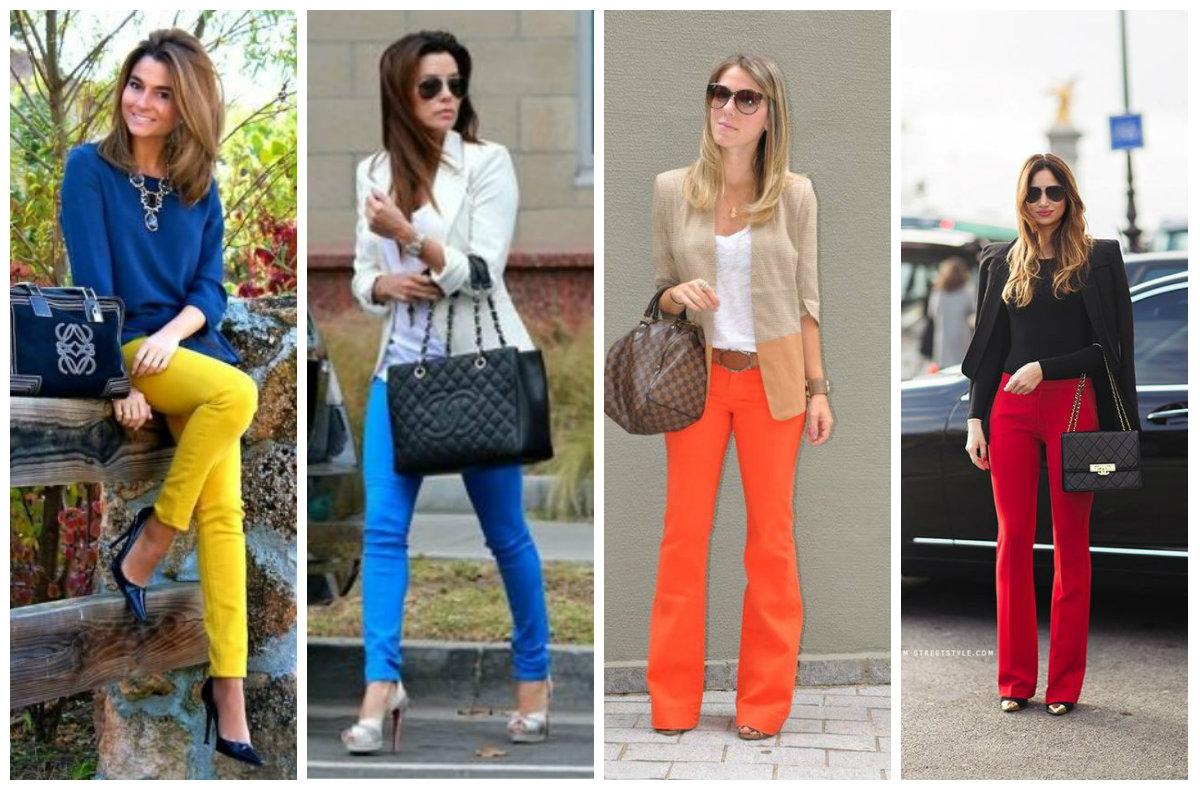 Aposte na calça colorida para trabalhar e deixe seu look social mais alegre e leve no dia a dia. Confira 11 looks sociais e modernos com a calça colorida!