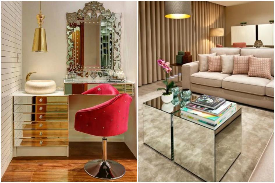 Quer mudar a decoração da sua casa e precisa de ideias? Então, confira como usar móveis espelhados para deixar seu lar mais moderno!
