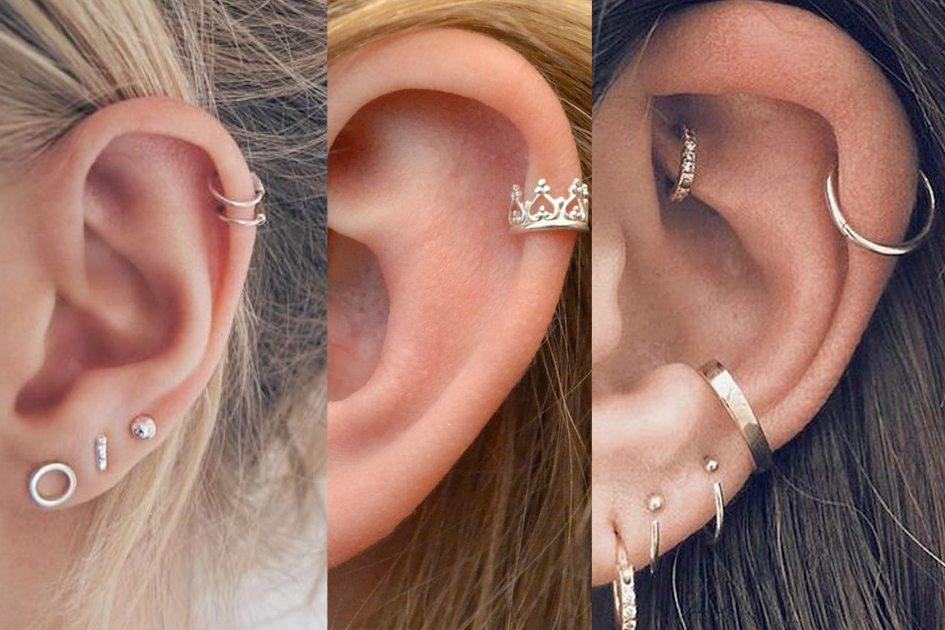 48 modelos de piercing na orelha para você se inspirar 