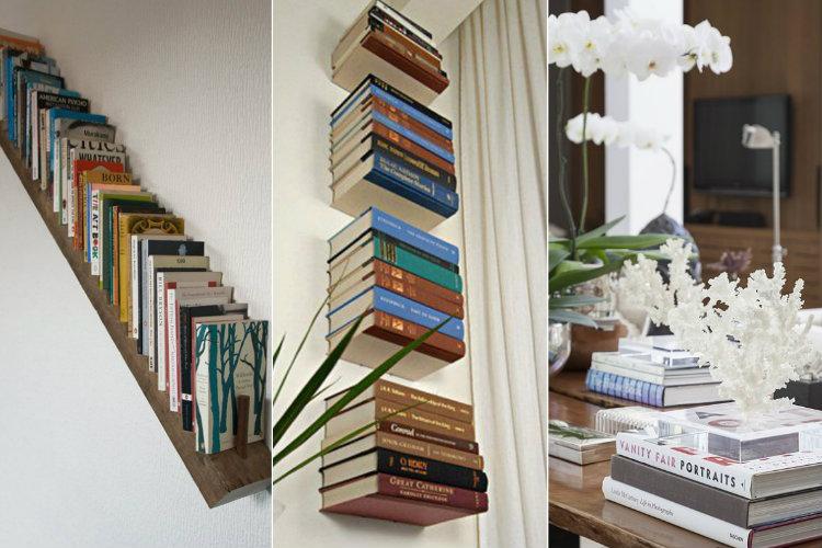 Livros na decoração: veja como usar em um ambiente prático e moderno 