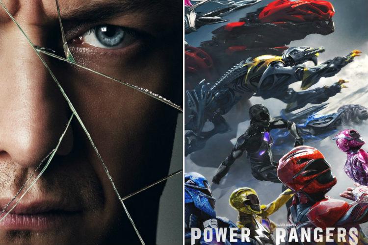 A sessão cinema dessa semana conta com a estreia do suspense Fragmentado, o novo Power Rangers - O Filme e o T2 Trainspotting. Confira!
