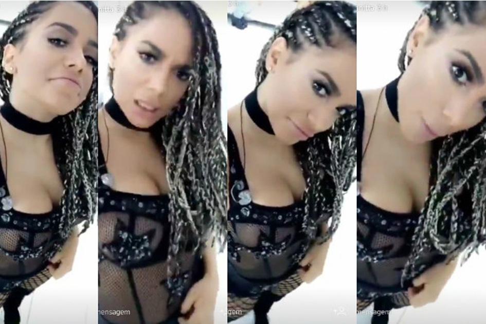 Body transparente de Anitta chama a atenção nas redes sociais 
