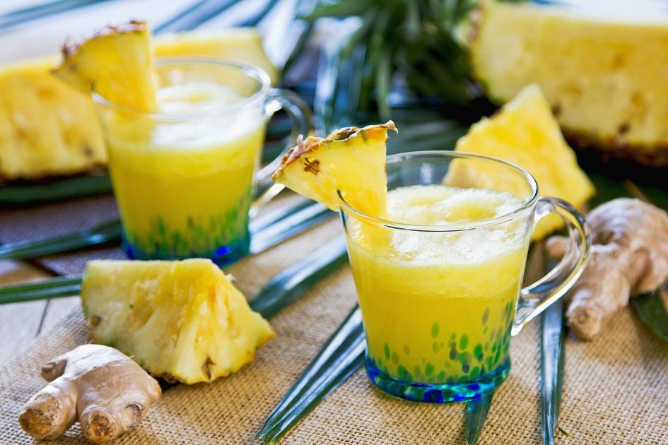 Conheça as melhores maneiras de consumir abacaxi e gengibre na dieta! 