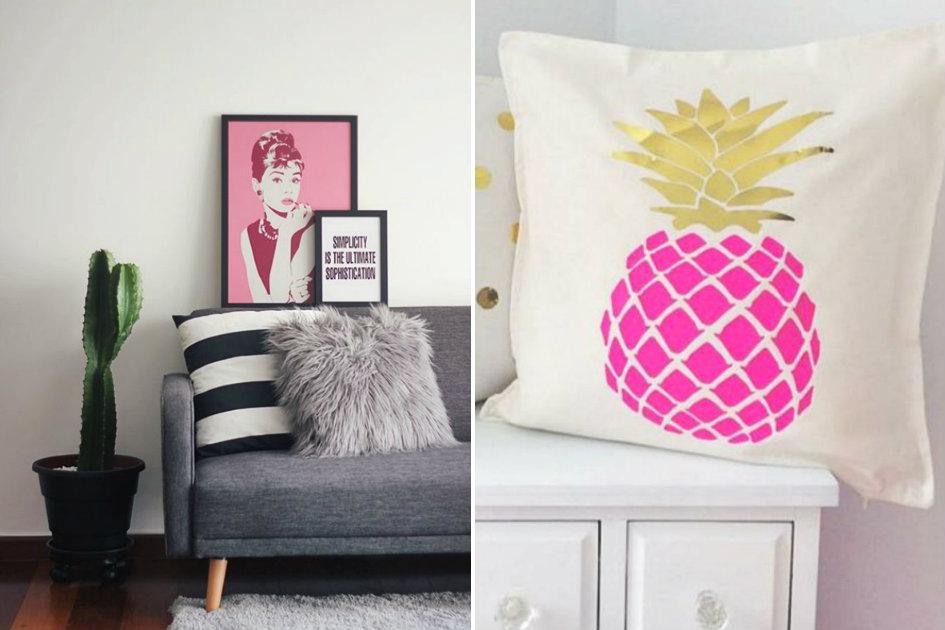 20 ideias de almofadas criativas para decorar o ambiente! 