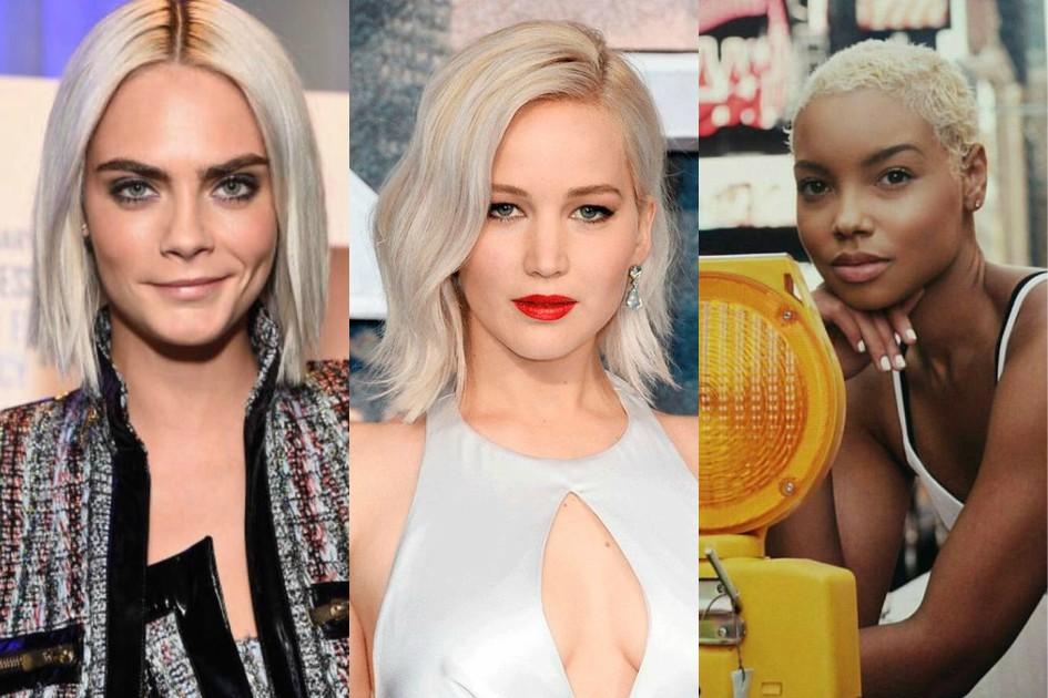 As famosas aderiram e o cabelo loiro platinado ainda é um dos favoritos das mulheres. Quer descolorir os fios? Então, confira 18 fotos de visuais lindos!