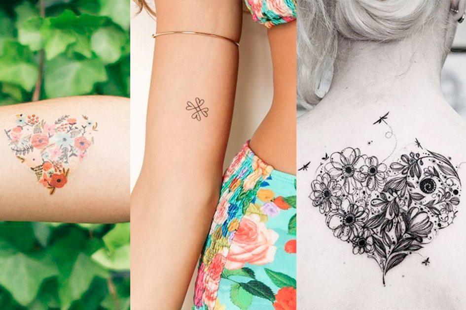 56 ideias de tatuagens de coração para você se inspirar e amar 