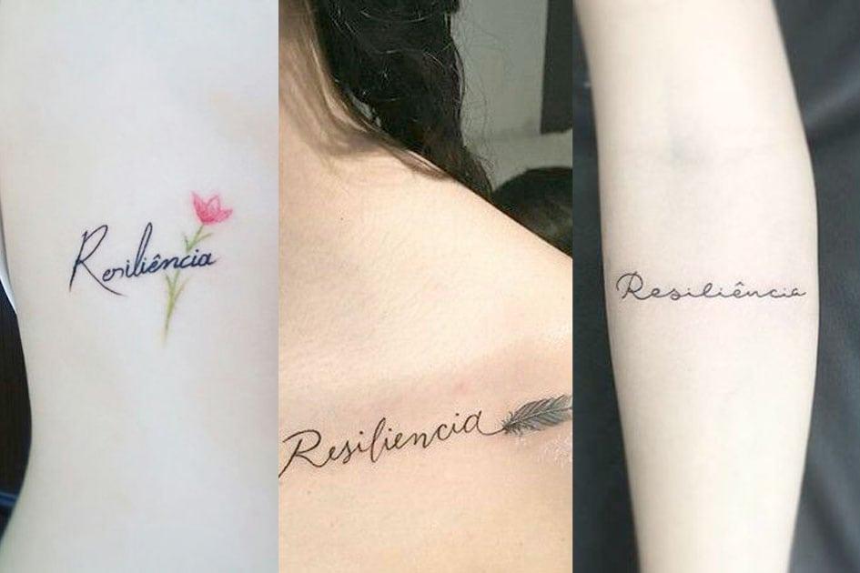 Tatuagem de resiliência: entenda o significado da palavra e inspire-se nesses estilos 