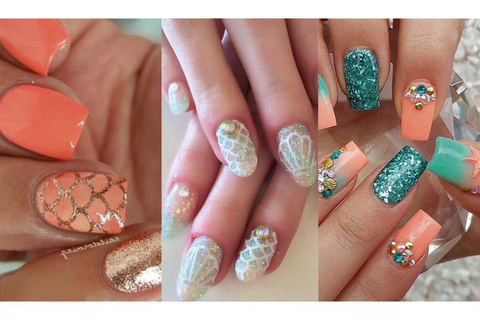 A nail art do momento são as unhas de sereia, também conhecidas como mermaid nails. Quer saber como usar essa tendência no dia a dia? Veja nossas ideias!