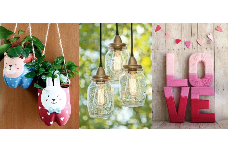 25 ideias para decorar com reciclagem 