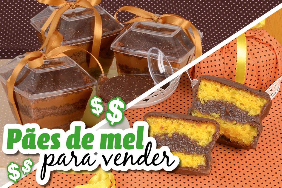 Veja as opções de pão de mel para fazer e vender, em diferentes versões para agradar todos os tipos de paladares e conseguir uma renda extra!