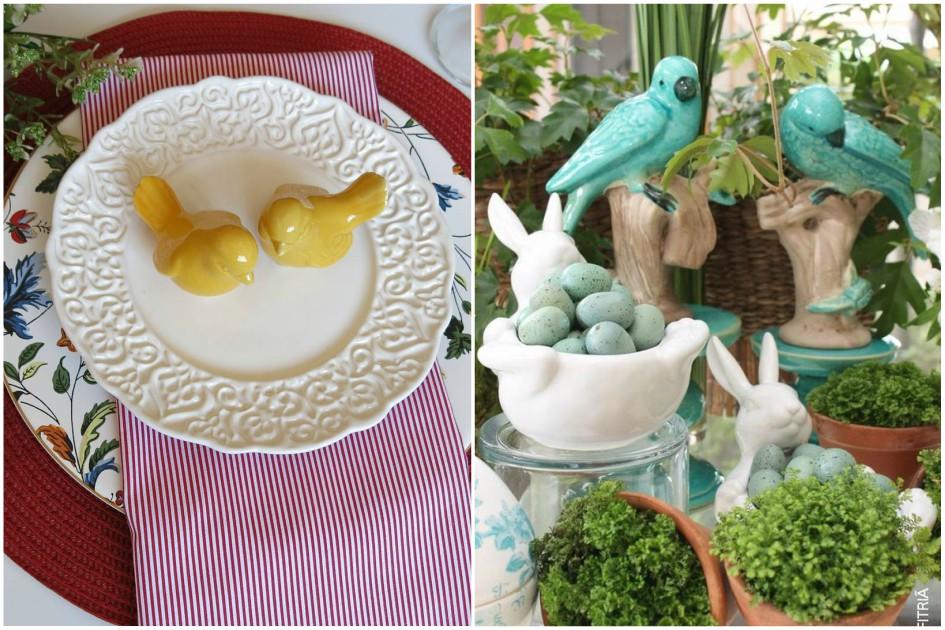 Quer dar um up e deixar a decoração da sua casa mais alegre? Que tal usar passarinhos de porcelana nos cantos ou na mesa de refeições? Veja mais ideias!