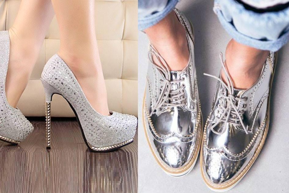 O sapato prata é uma das principais opções escolhidas pelas mulheres para eventos sofisticados, mas ele é super indicado para qualquer ocasião