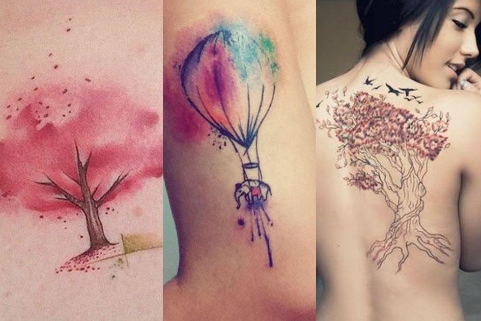 Aquarela, minimalista, chamativa ou realista? Existem inúmeros tipos de tatuagens para você se inspirar e arrasar na hora de escolher qual é a sua cara