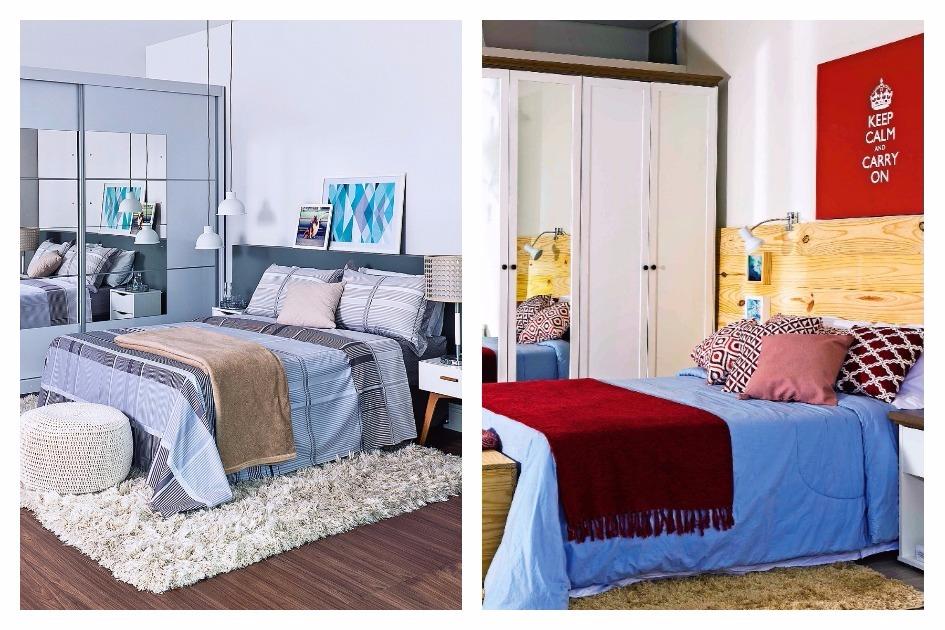 Confira os projetos da Casa Mobly que provam que o seu quarto pode estar sempre organizado, contribuindo para um melhor descanso
