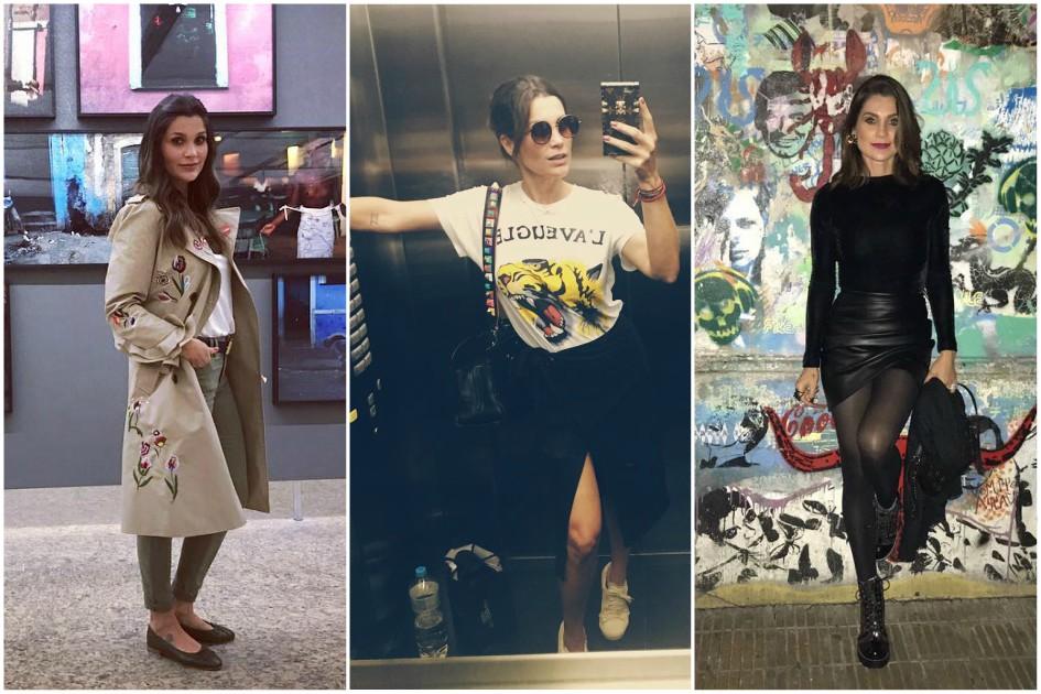 A atriz Flávia Alessandra tem mais de 5 milhões de seguidores em seu perfil do Instagram, onde posta vários looks básicos e estilosos que usa no dia a dia