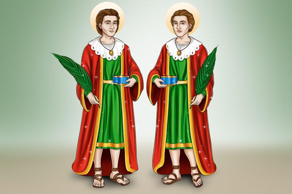 Confie no poder da intercessão dos irmãos São Cosme e Damião e peça o que deseja. Confira a história dos santos e suas orações abençoadas.