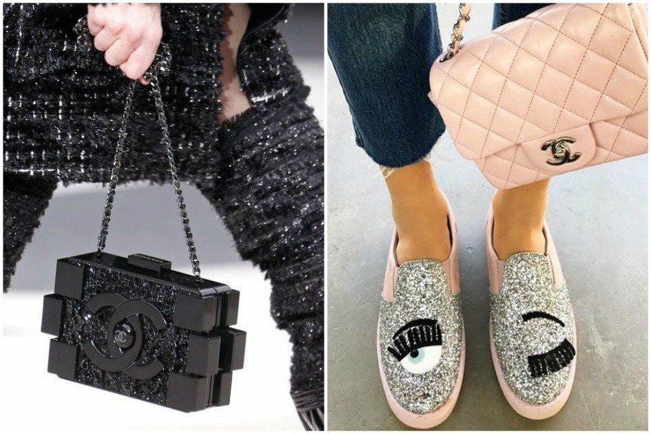 13 bolsas e sapatos com glitter para perder o medo de usar 