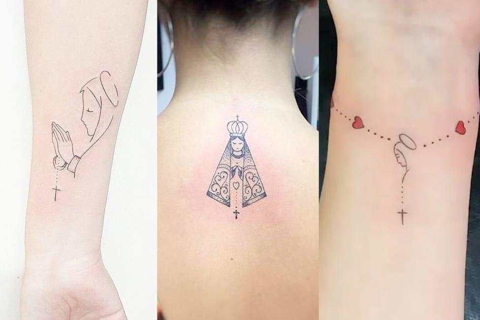 16 tatuagens de Nossa Senhora para mostrar na pele a sua fé 