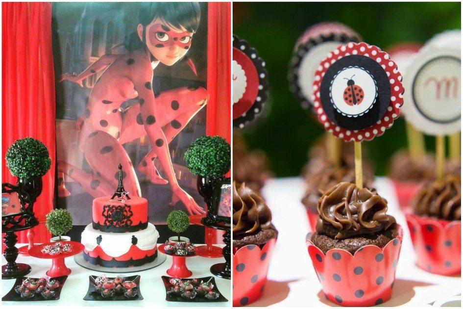 Decoração de festa da Ladybug. Ideias lindas para se inspirar! 