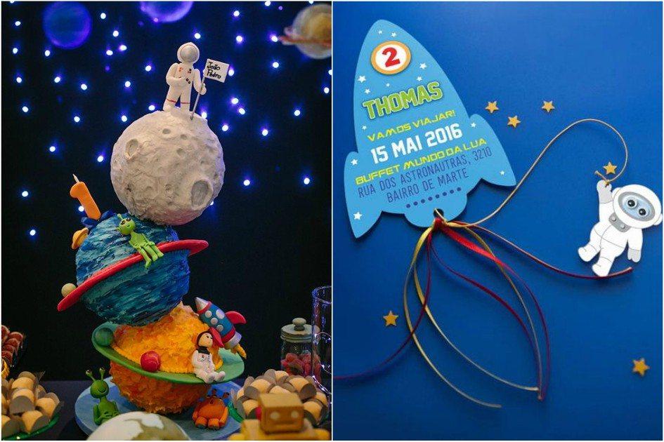 Festa de espaço sideral: 16 ideias para decorar o aniversário infantil! 