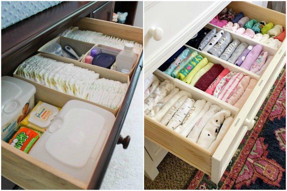 Como organizar o quarto do bebê e deixar tudo fácil e acessível 
