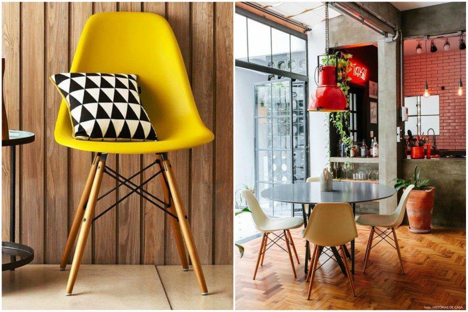 Amantes de design de interiores já adotaram as cadeiras Charles Eames como a moda retrô que mais pegou em decoração! Confira como usá-la na sua casa
