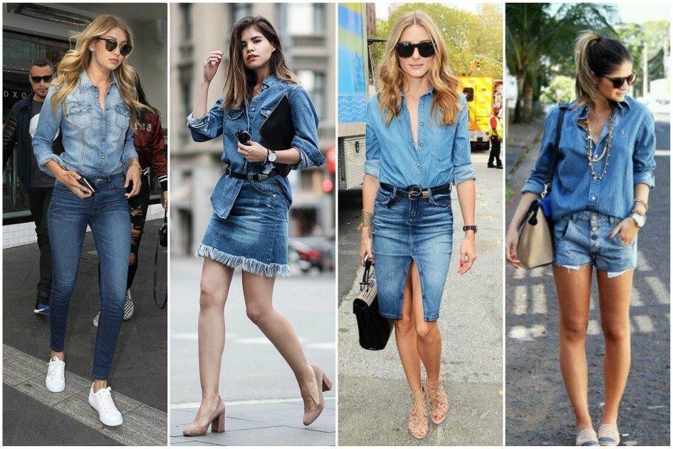 O jeans nunca sai de moda e é uma peça básica que todo mundo tem no guarda-roupa. Por isso, o look todo jeans é uma aposta certeira!