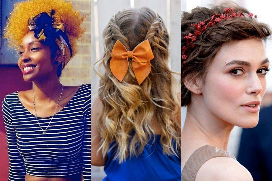 Os acessórios para cabelo compõem looks com criatividade, podem ser usados por todas as mulheres e todos os tipos de cabelos. Venha ver!