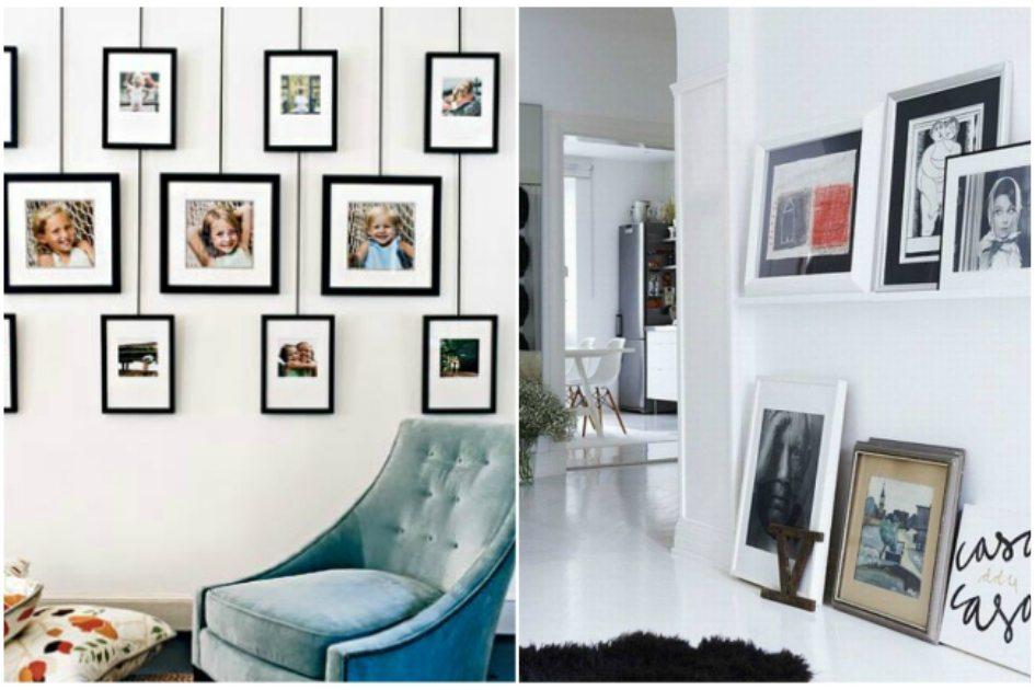 Veja 8 maneiras diferentes de pendurar quadros sem furar a parede 