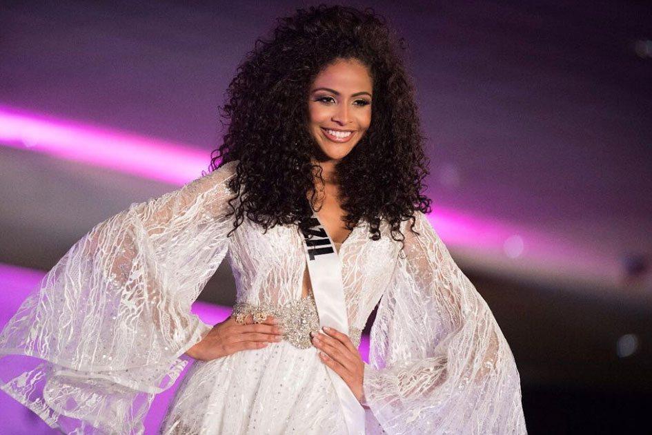 Monalysa Alcântra, candidata brasileira ao Miss Universo, fica entre as semifinalistas 