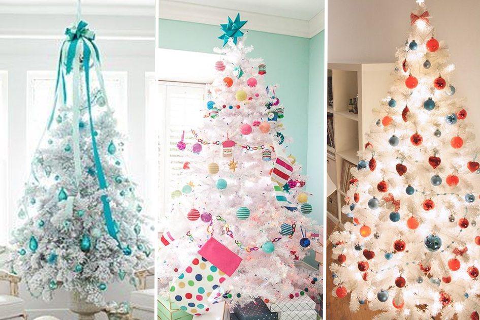 Árvore de Natal branca: veja ideias de decoração e enfeites para fazer em casa! 