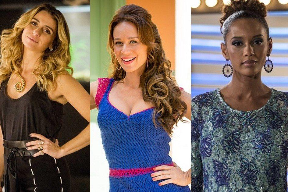 Confira os cortes de cabelo que as atrizes Giovanna Antonelli, Taís Araújo, Flávia Alessandra e Mariana Ximenes já exibiram na telinha da Rede Globo