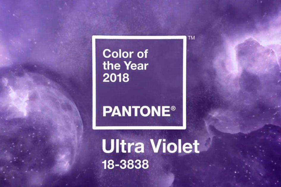 ‘Ultra Violet’ é a cor de 2018 escolhida pela Pantone®! 