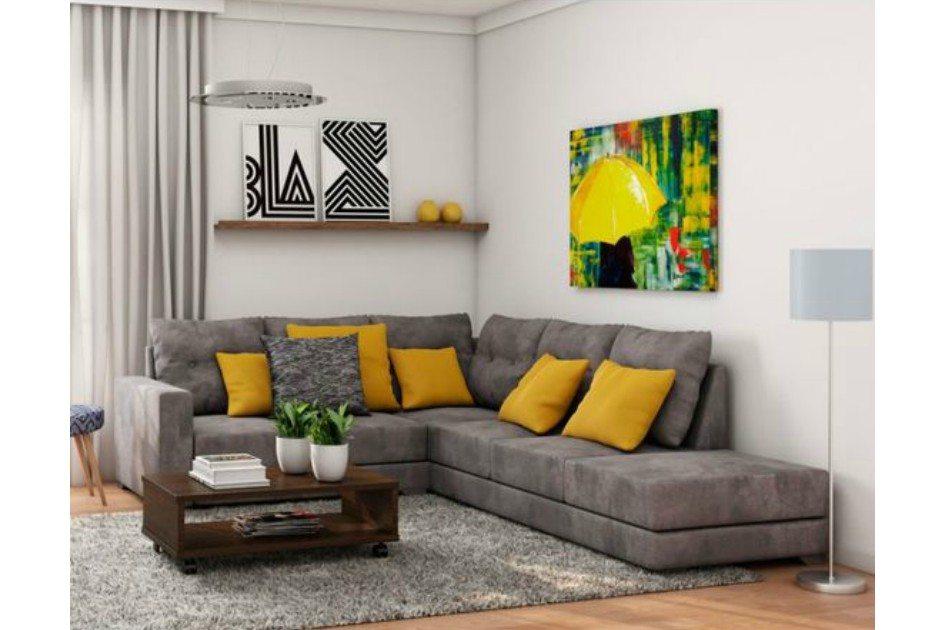 Aprenda como decorar sua sala com sofá de canto 
