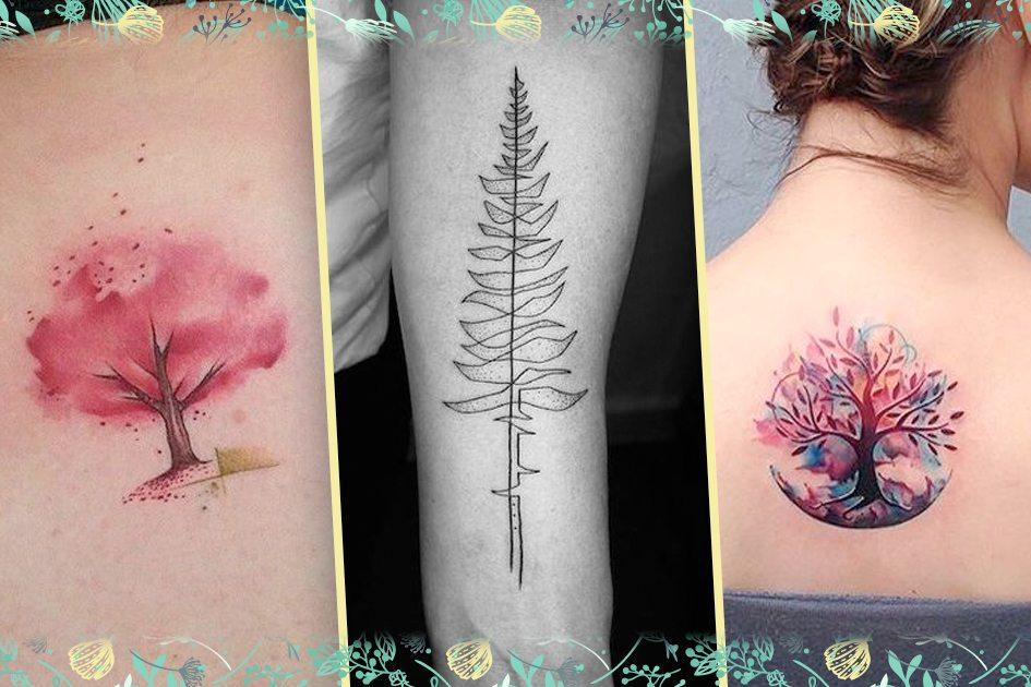 As tatuagens de árvores têm um significado muito bonito e ficam uma graça em várias partes do corpo. Grande, pequena, feita de aquarela, com muitos ou poucos galhos: confira 20 ideias de tatuagens de árvores para você se inspirar!