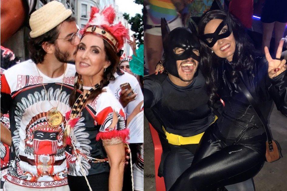Fátima Bernardes no Carnaval: jornalista arranca elogios do namorado 
