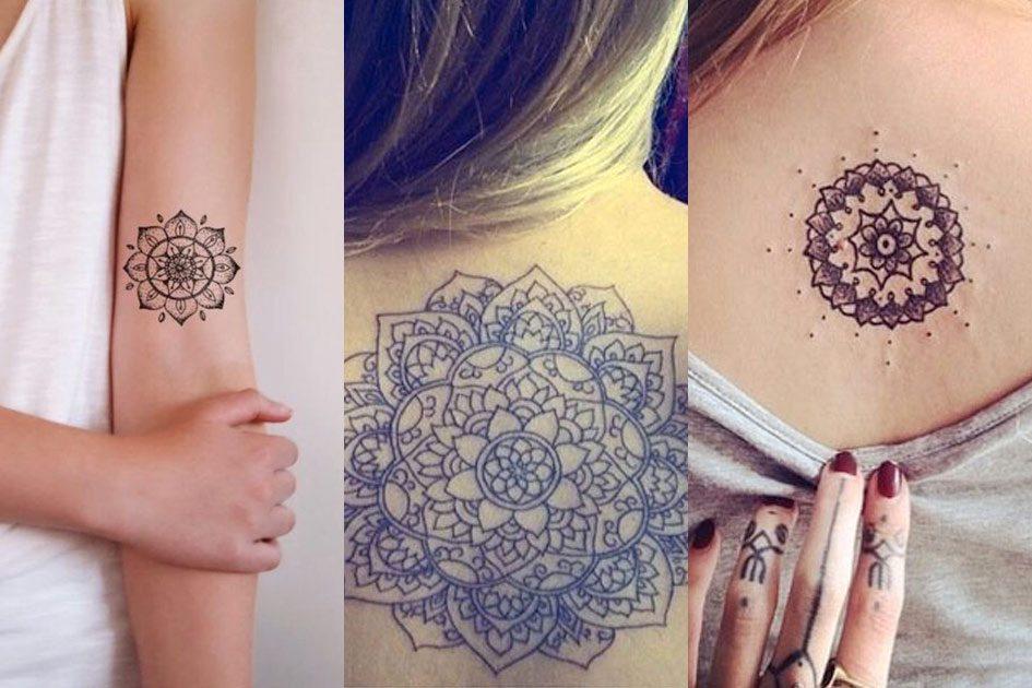 Mandalas: diversas tatuagens lindas para você se inspirar! 